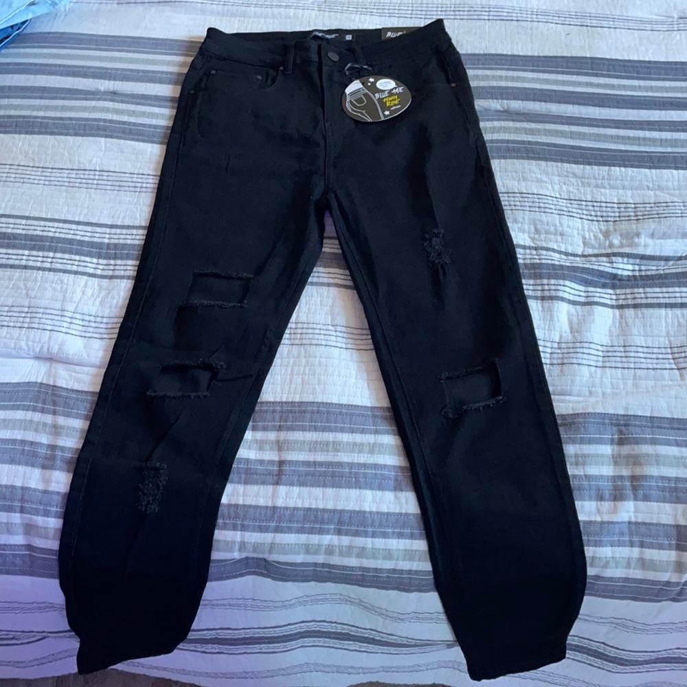 Type-High rise Blue Age Jeans